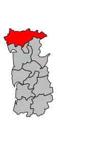 Cantonul La Haye-du-Puits în cadrul arondismentului