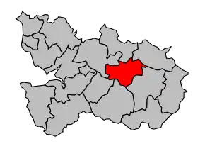 Cantonul Juvigny-le-Tertre în cadrul arondismentului