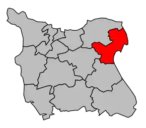 Cantonul Quettehou în cadrul arondismentului