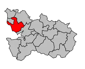 Cantonul Sartilly în cadrul arondismentului