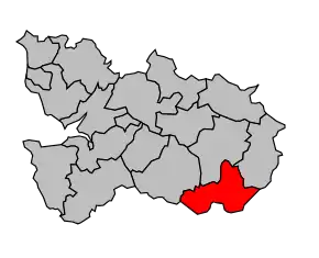 Cantonul Le Teilleul în cadrul arondismentului