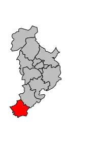 Cantonul Villedieu-les-Poêles în cadrul arondismentului