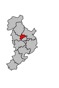 Cantonul Saint-Lô-Ouest în cadrul arondismentului