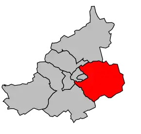 Cantonul Marson în cadrul arondismentului