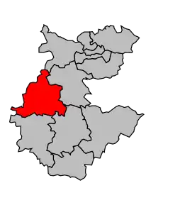 Cantonul Montmirail (Marne) în cadrul arondismentului