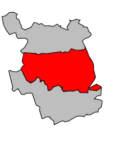 Cantonul Sainte-Menehould în cadrul arondismentului