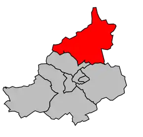 Cantonul Suippes în cadrul arondismentului