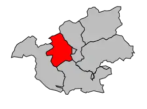 Cantonul Vitry-le-François-Ouest în cadrul arondismentului