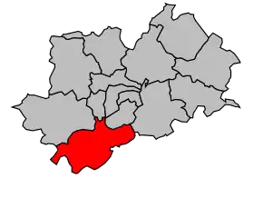 Cantonul Arc-en-Barrois în cadrul arondismentului