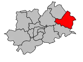 Cantonul Bourmont în cadrul arondismentului