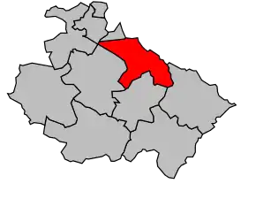 Cantonul Chevillon în cadrul arondismentului