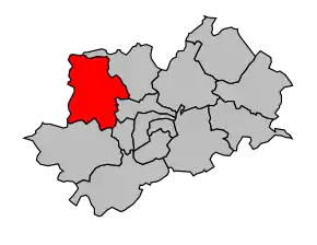 Cantonul Juzennecourt în cadrul arondismentului