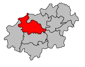 Cantonul Langres în cadrul arondismentului