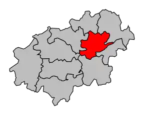 Cantonul Terre-Natale în cadrul arondismentului