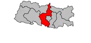 Cantonul Château-Gontier-Ouest în cadrul arondismentului