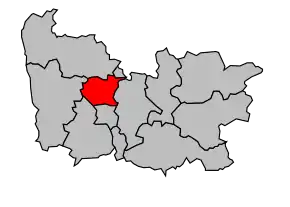 Cantonul Laval-Nord-Est în cadrul arondismentului