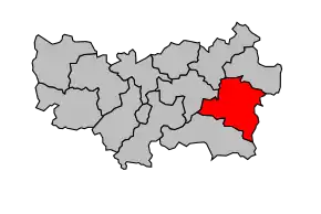 Cantonul Villaines-la-Juhel în cadrul arondismentului