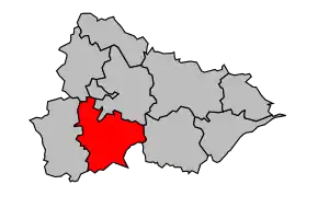 Cantonul Gerbéviller în cadrul arondismentului