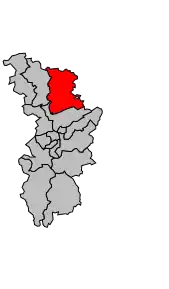 Cantonul Nomeny în cadrul arondismentului