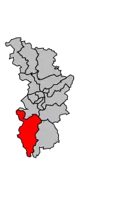 Cantonul Vézelise în cadrul arondismentului