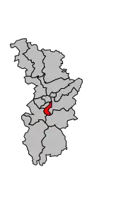 Cantonul Jarville-la-Malgrange în cadrul arondismentului