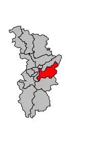 Cantonul Tomblaine în cadrul arondismentului