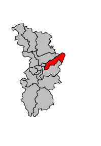 Cantonul Seichamps în cadrul arondismentului