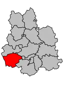 Cantonul Clermont-en-Argonne în cadrul arondismentului