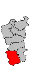 Cantonul Gondrecourt-le-Château în cadrul arondismentului