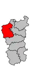 Cantonul Pierrefitte-sur-Aire în cadrul arondismentului