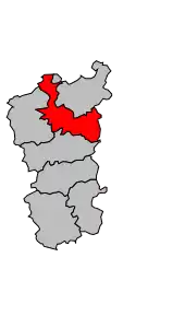 Cantonul Saint-Mihiel în cadrul arondismentului