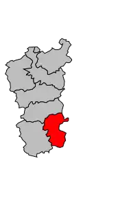 Cantonul Vaucouleurs în cadrul arondismentului