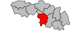 Cantonul Baud în cadrul arondismentului