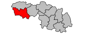 Cantonul Le Faouët în cadrul arondismentului