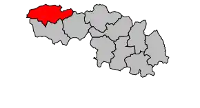 Cantonul Gourin în cadrul arondismentului