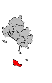 Cantonul Belle-Île în cadrul arondismentului