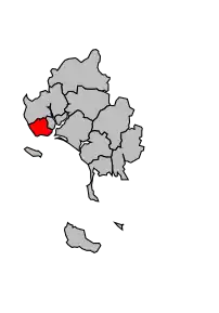 Cantonul Ploemeur în cadrul arondismentului