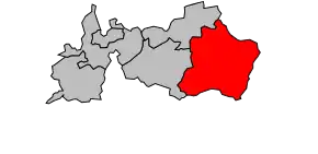 Cantonul Bitche în cadrul arondismentului