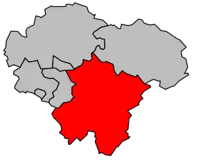 Cantonul Metzervisse în cadrul arondismentului