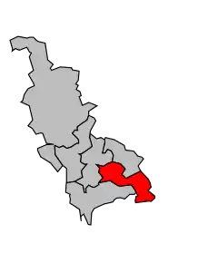 Cantonul Fameck în cadrul arondismentului