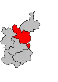 Cantonul Château-Chinon (Ville) în cadrul arondismentului