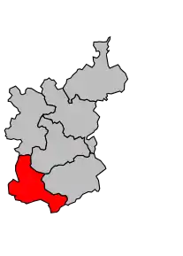 Cantonul Fours în cadrul arondismentului