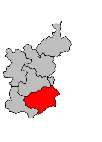 Cantonul Luzy în cadrul arondismentului