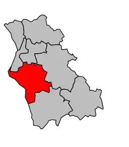 Cantonul Pouilly-sur-Loire în cadrul arondismentului