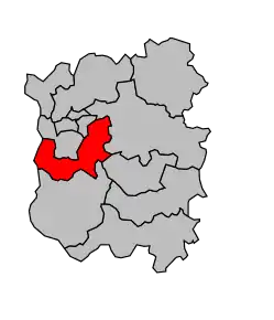 Cantonul Imphy în cadrul arondismentului