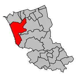 Cantonul Bourbourg în cadrul arondismentului