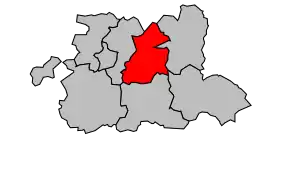 Cantonul Carnières în cadrul arondismentului