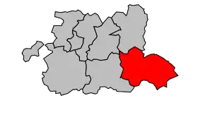 Cantonul Le Cateau-Cambrésis în cadrul arondismentului