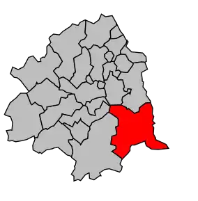 Cantonul Cysoing în cadrul arondismentului