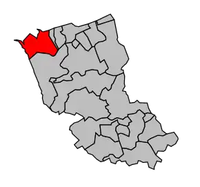 Cantonul Gravelines în cadrul arondismentului